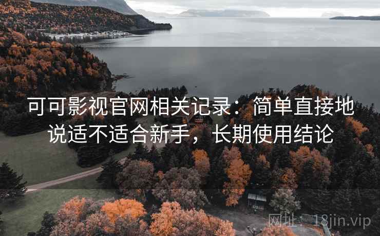可可影视官网相关记录：简单直接地说适不适合新手，长期使用结论  第2张
