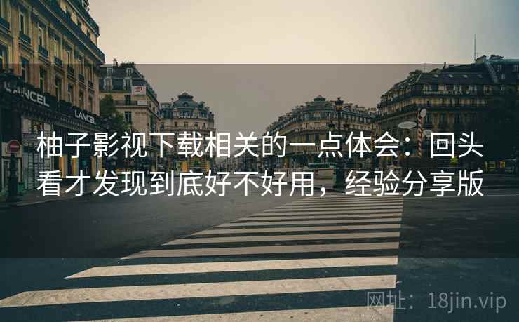 柚子影视下载相关的一点体会:回头看才发现到底好不好用,经验分享版 第2张 柚子影视下载相关的一点体会:回头看才发现到底好不好用,经验分享版 第2张